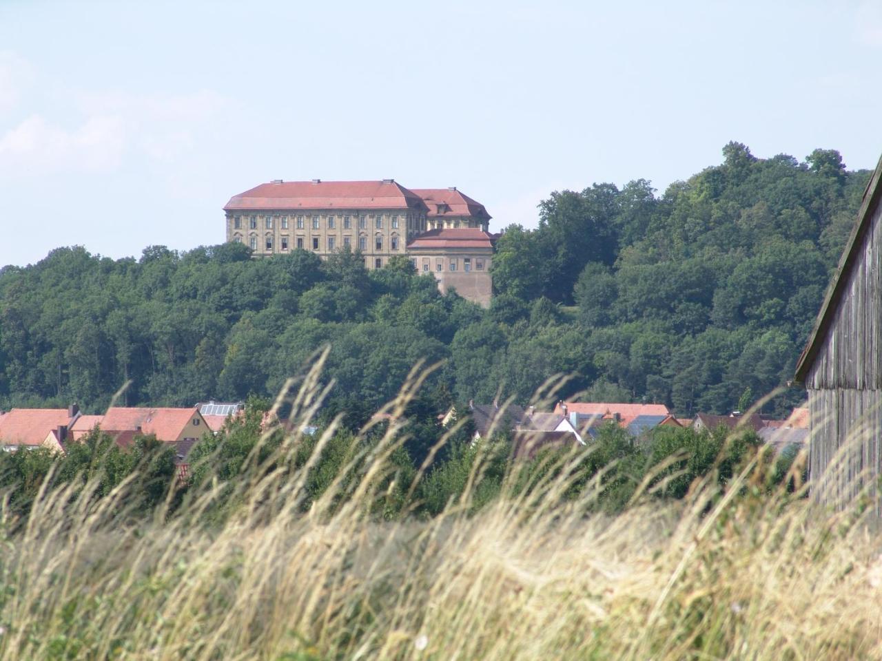 Gaestehaus "Gisela" Im Fuerstlichen Fischhaus Schillingsfürst Eksteriør bilde